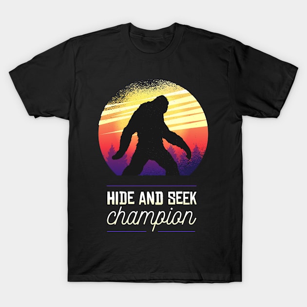 Hide And Seek Champion T-Shirt by Urban_Vintage